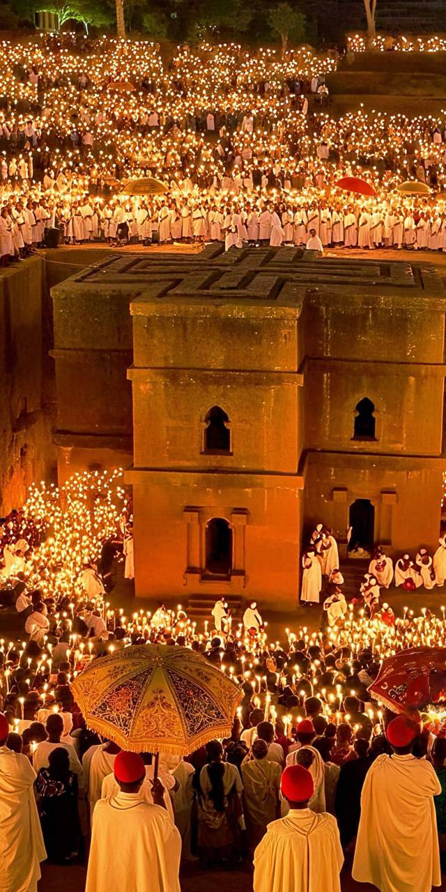 Ethiopian Christmas Gena celebration