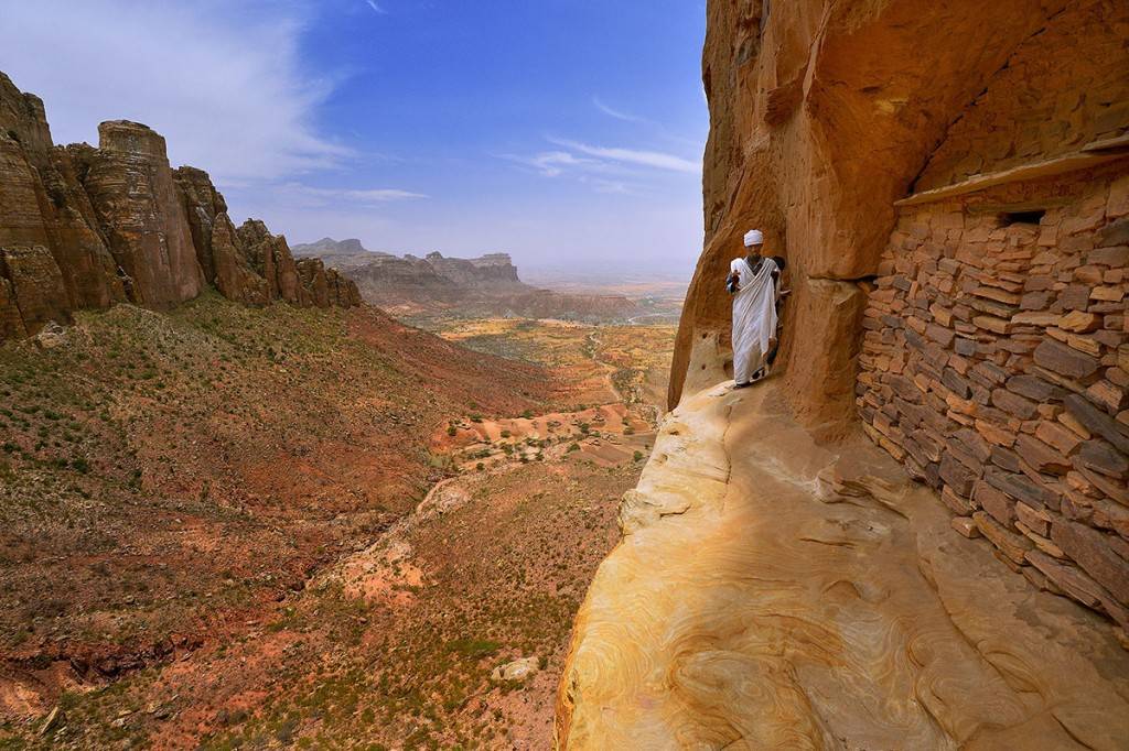 Breathtaking Ethiopian landscape on a Travel Ethiopia tour — ancient churches, highlands and living cultures